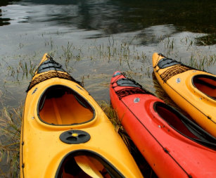 kayak canvas art prints