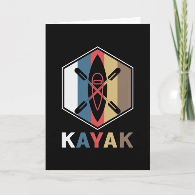 Kayak Card (Front)