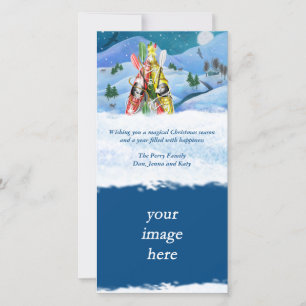 Kayak Christmas Tree - Wonders of Nature Holiday Card