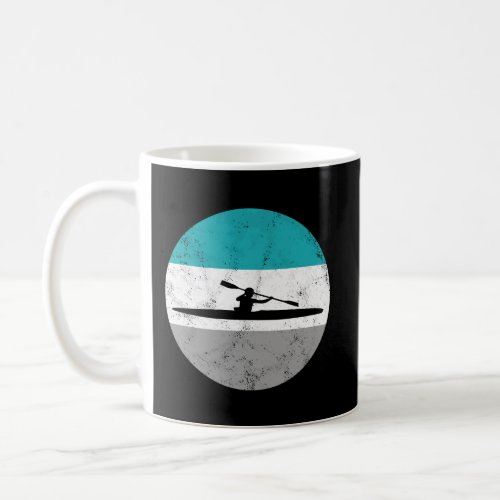 Kayak Cottage Vacation Gift For Women Girls Retro  Coffee Mug
