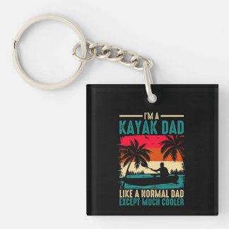 Kayak Dad Keychain