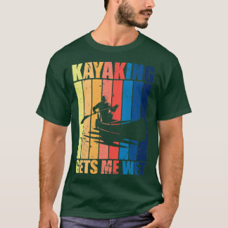 Kayak Design For Canoeists Or Rowing Training T-Shirt