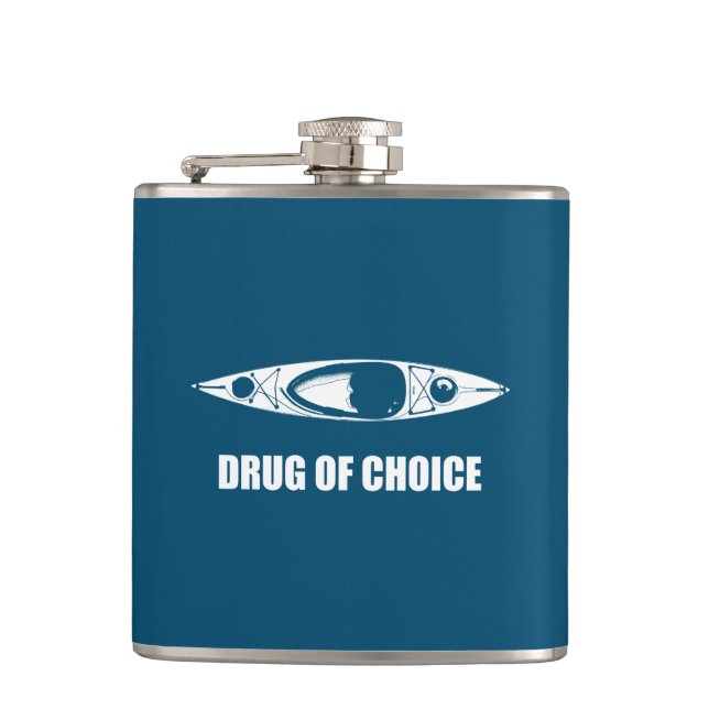 Kayak, Drug Of Choice Flask (Front)