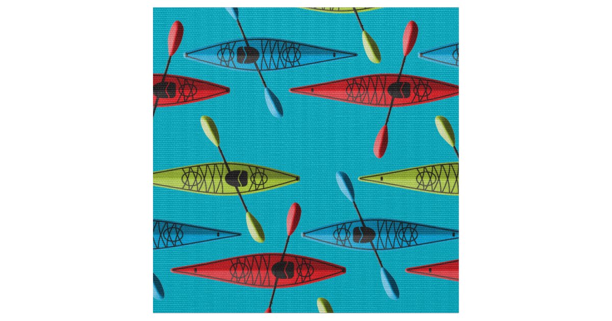 Kayak Fabric | Zazzle