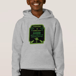 Kayak fish and camp fishing trip gifts hoodie