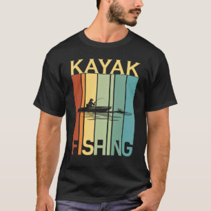 Kayak Fishing For Men & Women Vintage Kayaking T-Shirt
