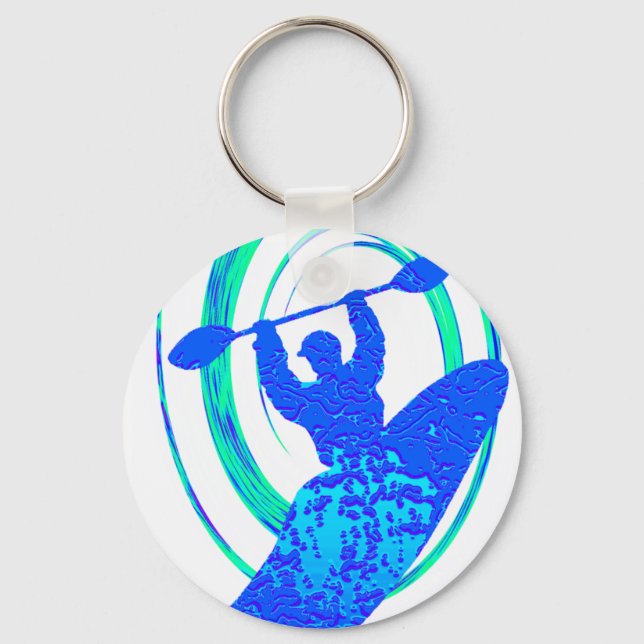 Kayak Florida Keys Keychain (Front)