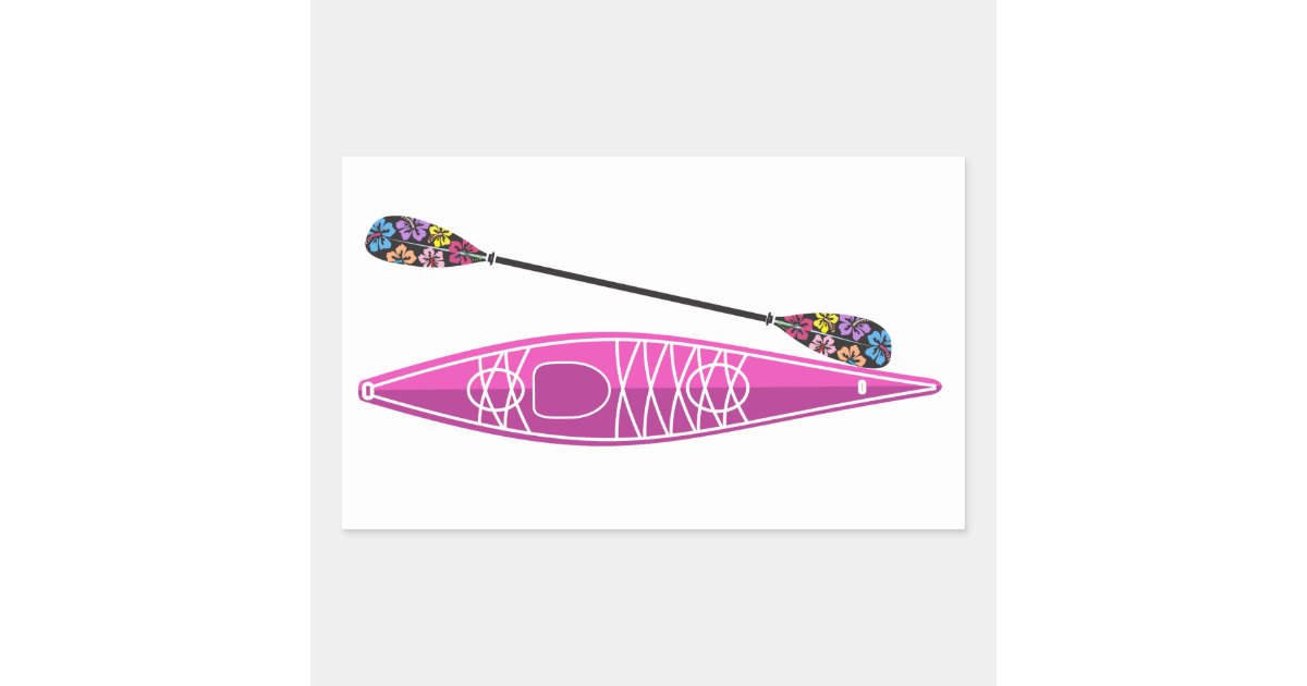 Kayak Girl Sticker