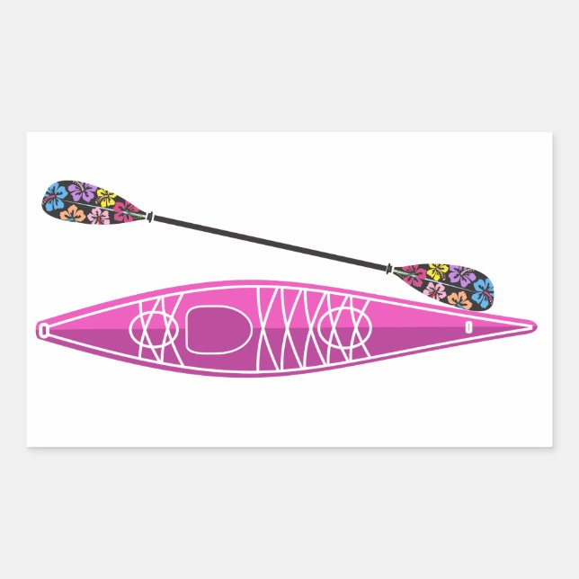 Kayak Girl Sticker (Front)