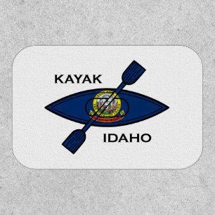 Kayak Idaho Flag Patch