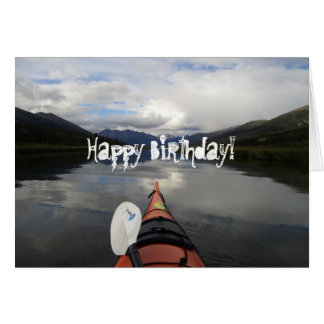 Kayak Birthday Cards | Zazzle