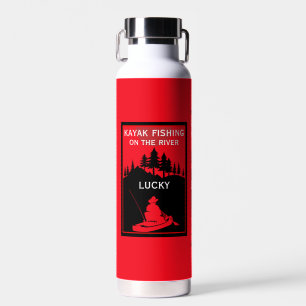Kayak Lake And River Fishing Water Bottle