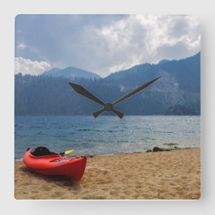 Kayak Lake Tahoe Wall Clock