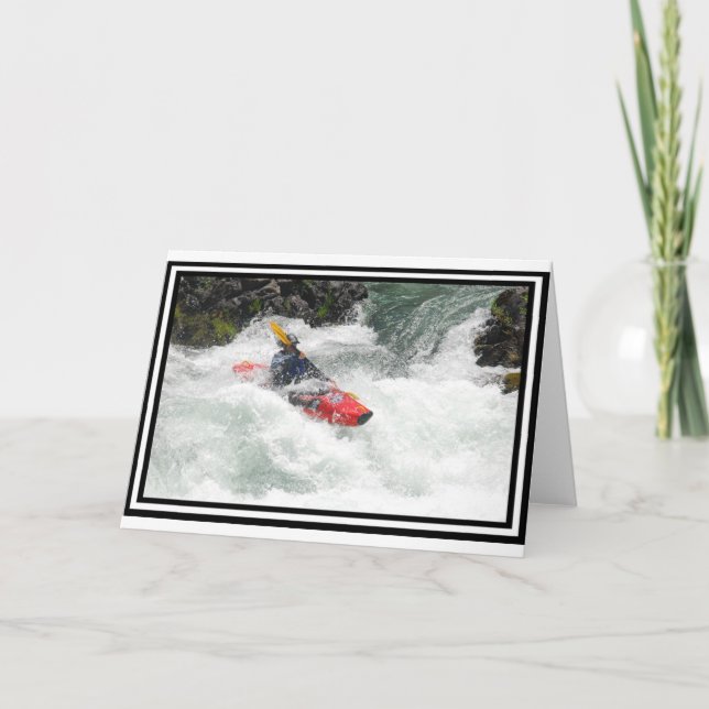 Kayak Lined Card (Front)