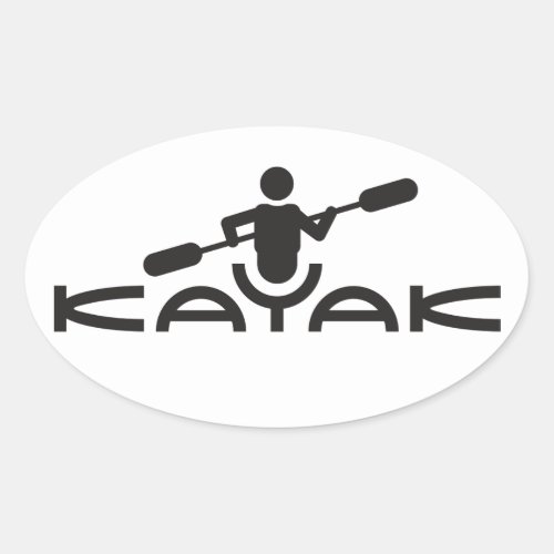 Kayak Logo Sticker