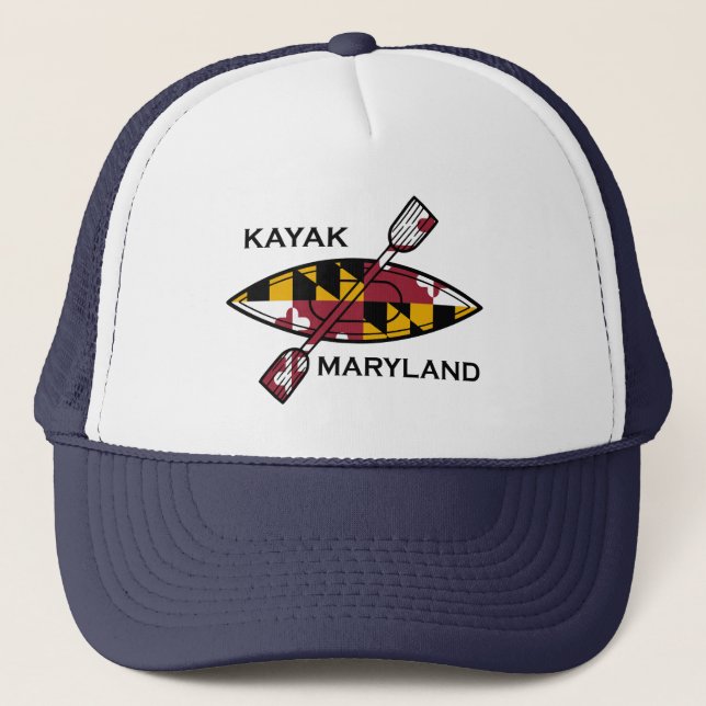 Kayak Maryland Trucker Hat (Front)