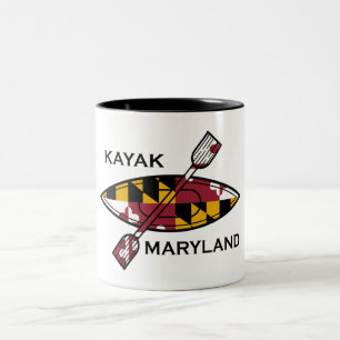 Kayak Maryland Two-Tone Coffee Mug