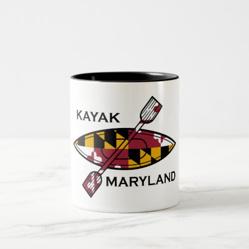 Kayak Maryland Two_Tone Coffee Mug