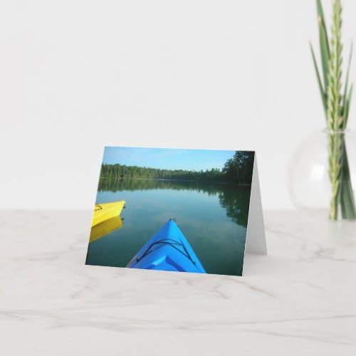 Kayak Notecard