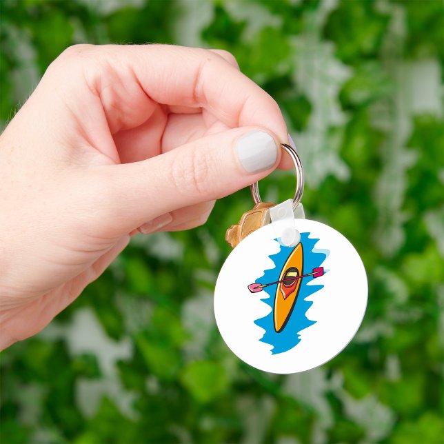 Kayak Paddle Water Sport Keychain (Creator Uploaded)