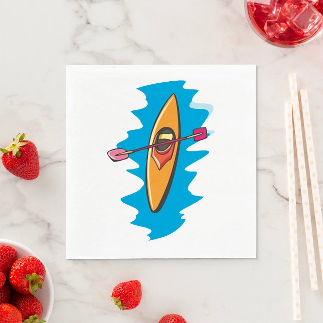 Kayak Paddle Water Sport Napkins (Creator Uploaded)