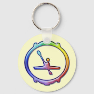 Kayak Paddling Keychain