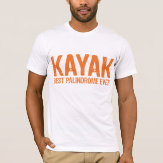 Kayak Palindrome T-Shirt