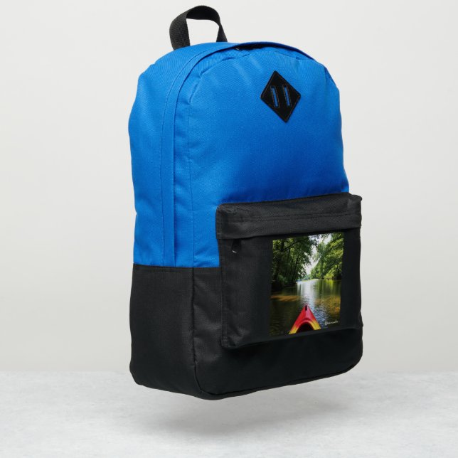 Kayak River Backpack – Peaceful Creek (Left Corner)