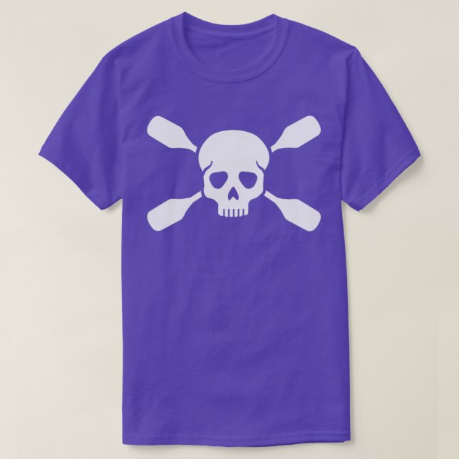 Kayak skull T-Shirt (Design Front)
