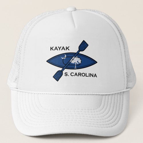 Kayak South Carolina Flag Trucker Hat