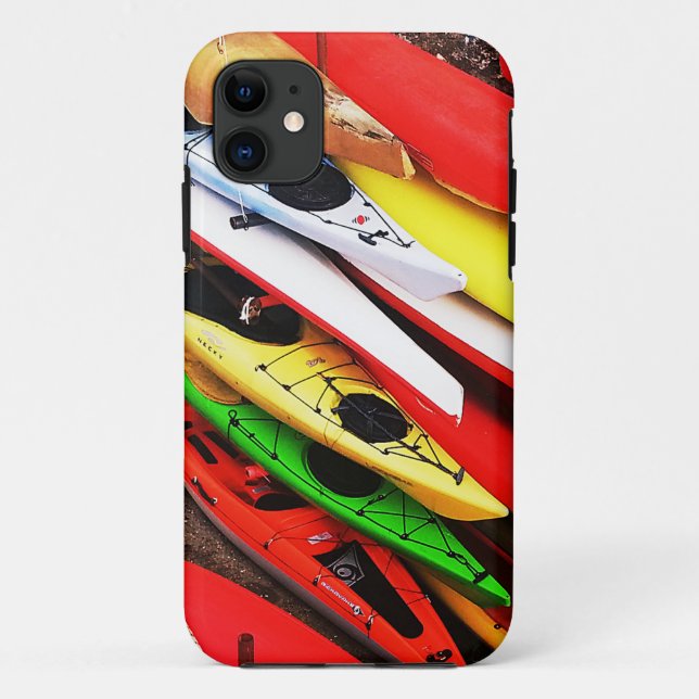 Kayak Stack – Outdoor Vibes Phone Case (Back)