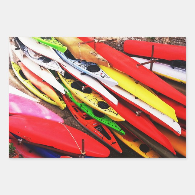 kayak stack wrapping paper (Front)