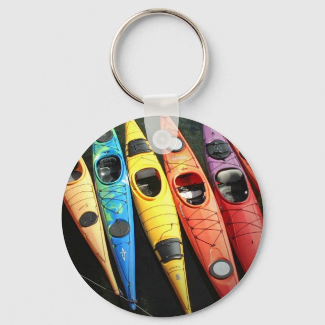 Kayak Time Keychain (Front)