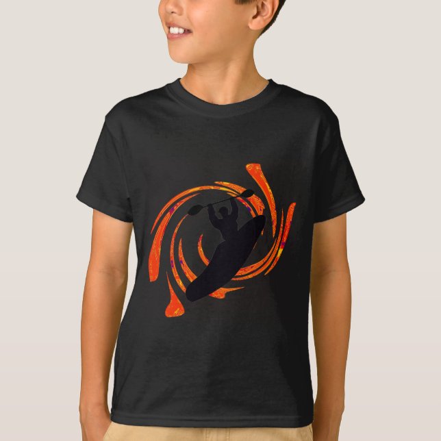 kayak Waters Rising T-Shirt (Front)