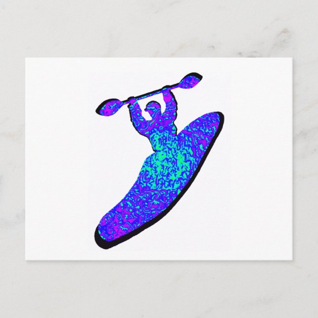 Kayak We CRAZY Postcard (Front)