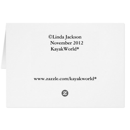 Kayak World (Back Horizontal)