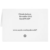 Kayak World Cards (Back Horizontal)