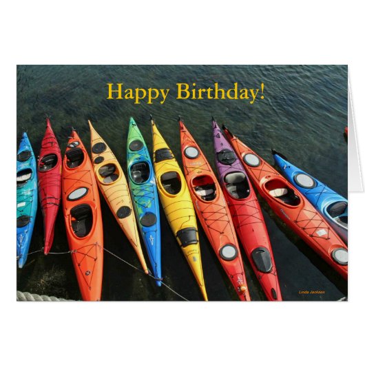 Kayak World Cards (Front Horizontal)