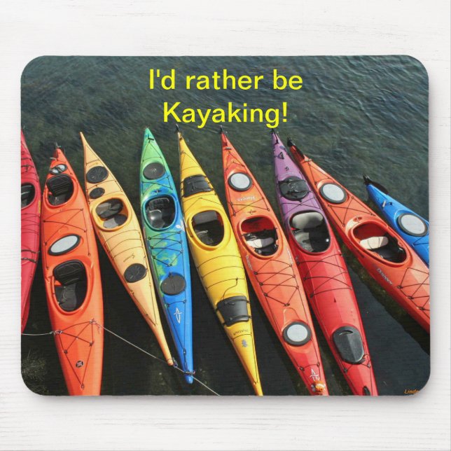 Kayak World Mouse Pad (Front)