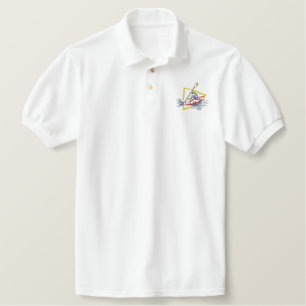 Kayaker Logo Embroidered Polo Shirt