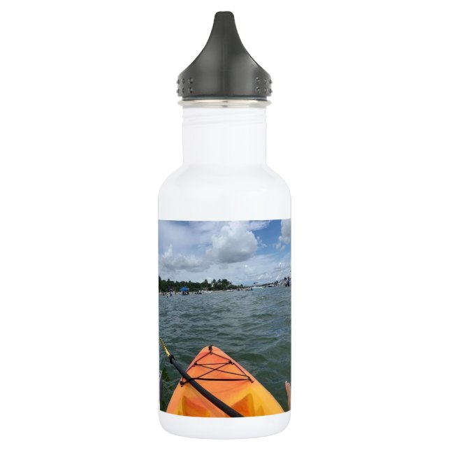 ***KAYAKER'S WATER BOTTLE*** STAINLESS STEEL WATER BOTTLE (Left)
