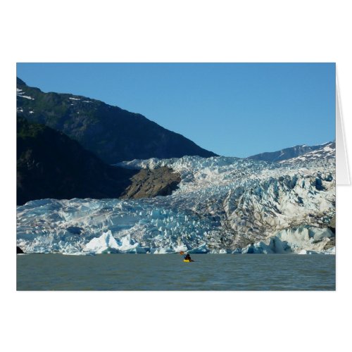 Kayaking at the Mendenhall Glacier