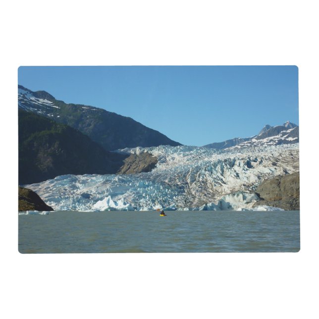 Kayaking at the Mendenhall Glacier Placemat (Front)