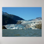 Kayaking at the Mendenhall Glacier Poster