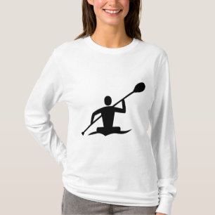 Kayaking - Black T-Shirt
