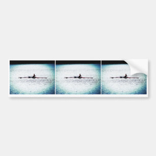 Kayaking Bumper Sticker