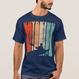 Kayaking Canoeing Retro 3 T-Shirt