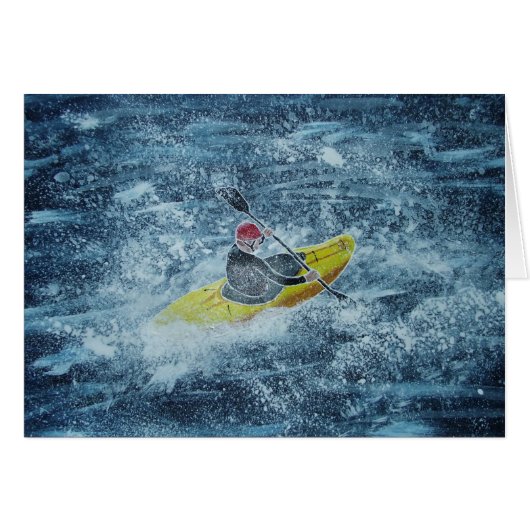 Kayaking card (Front Horizontal)