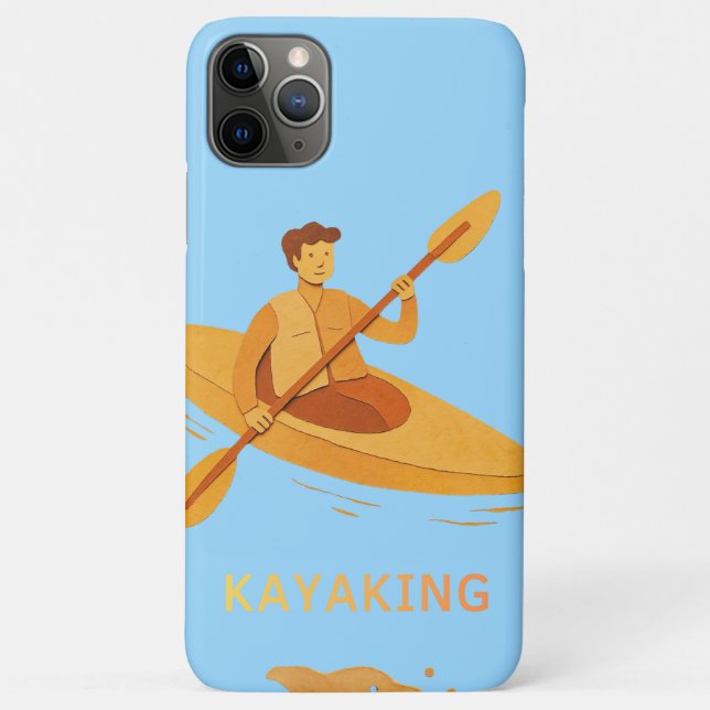 Kayaking Case-Mate iPhone Case (Back)