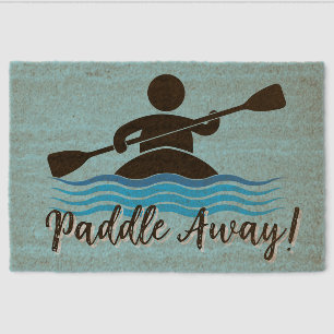 Kayaking Design Coir Door Mat
